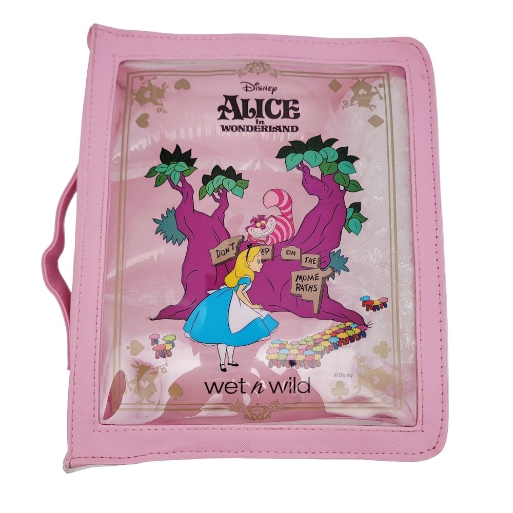 Wet n Wild Disney Alice In Wonderland Book Style Makeup Bag